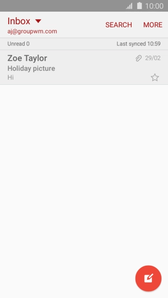 Press the drop down list in the top left corner of the screen.