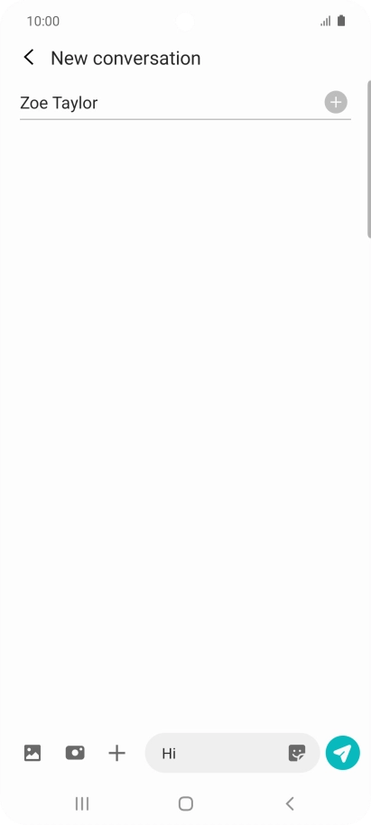 Press the picture icon.