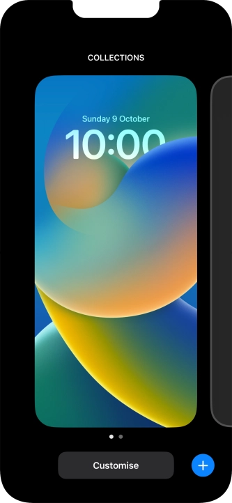 Press the add icon.