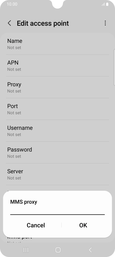 Key in 10.24.59.200 and press OK.