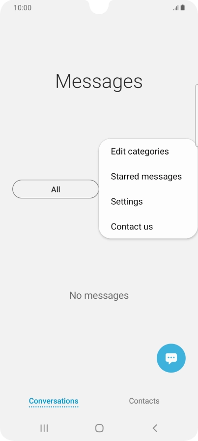 Press Settings.