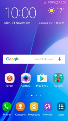 When the battery charging icon is displayed, the battery is charging.