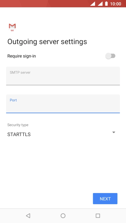 Press the drop down list below 