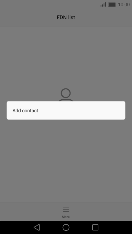 Press Add contact.