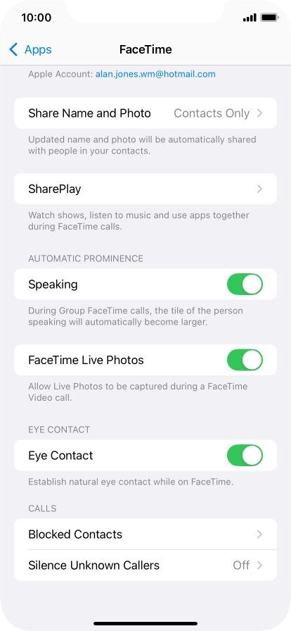 Press SharePlay.