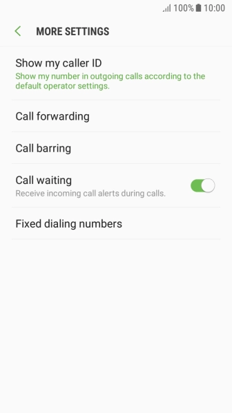 Press Fixed dialing numbers.