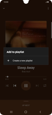 Press Create a new playlist.