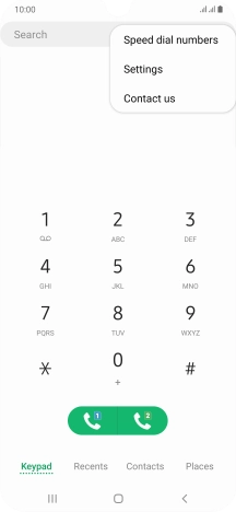 Press Settings.