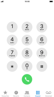 Press Keypad.
