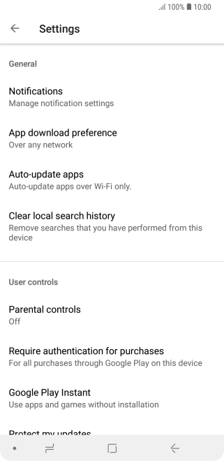 Press Auto-update apps.