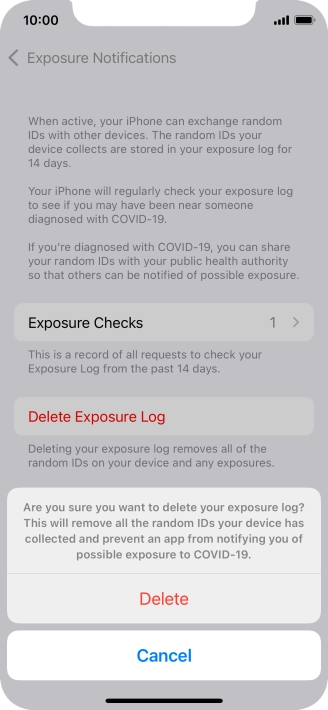 Press Delete.
