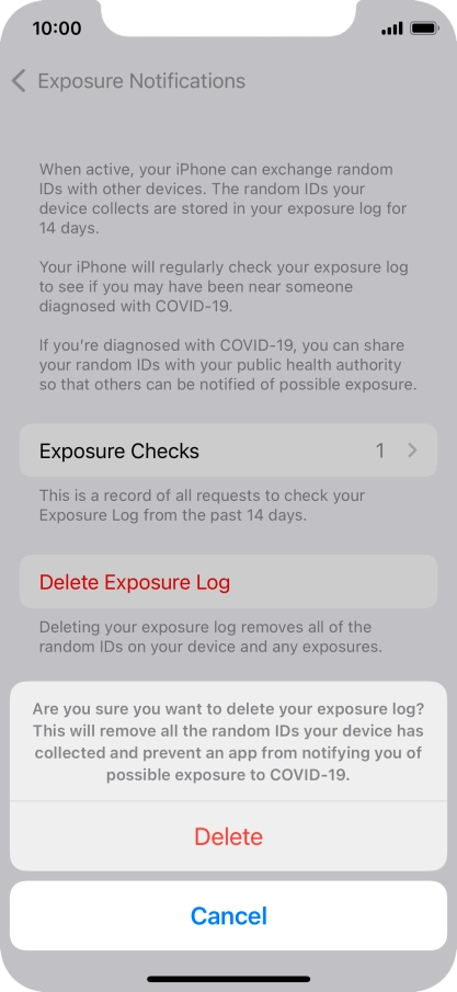 Press Delete.
