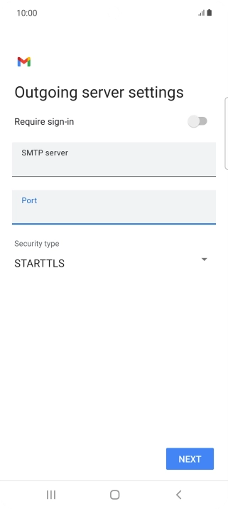 Press the drop down list below 