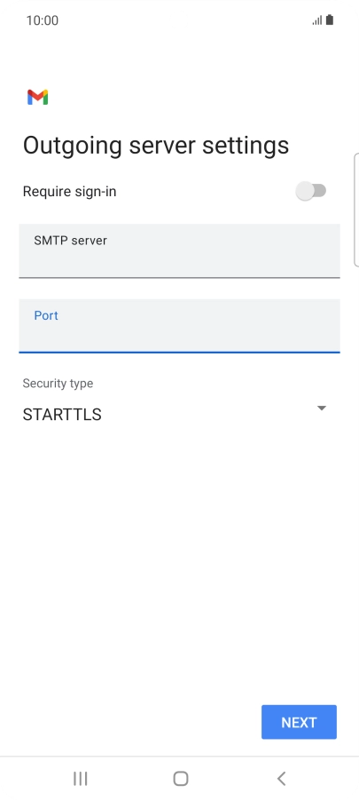 Press the drop down list below 