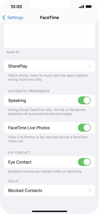 Press SharePlay.