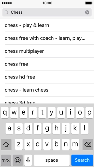 Press Search.