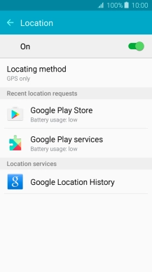 Press Locating method.