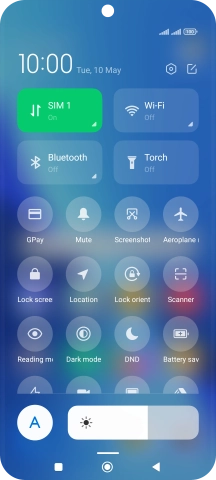 Press Battery saver to turn on the function.