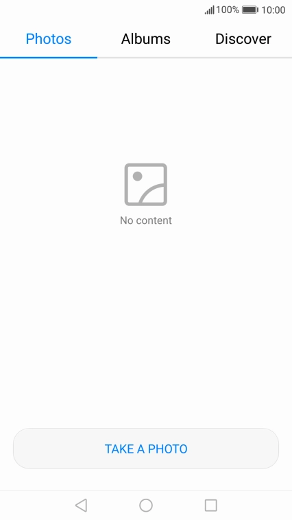 Press Albums and go to the required folder.