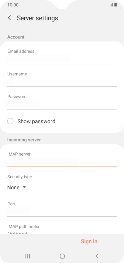 Press the drop down list below 