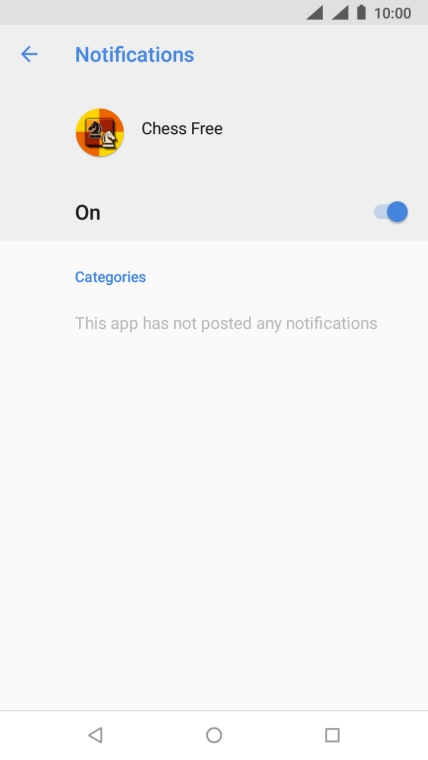 Press the indicator to turn the function on or off.