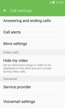 Press More settings.