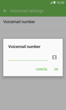 Key in (prefix) 5 (your phone number) and press OK.