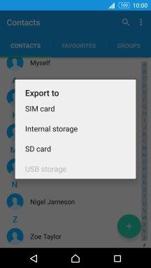 Press SIM card.