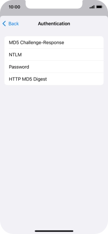 Press Password.