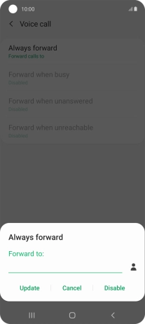Press Disable.