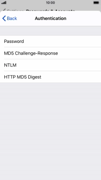 Press Password.