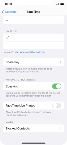 Press SharePlay.