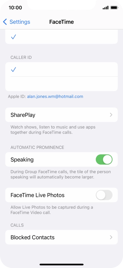 Press SharePlay.