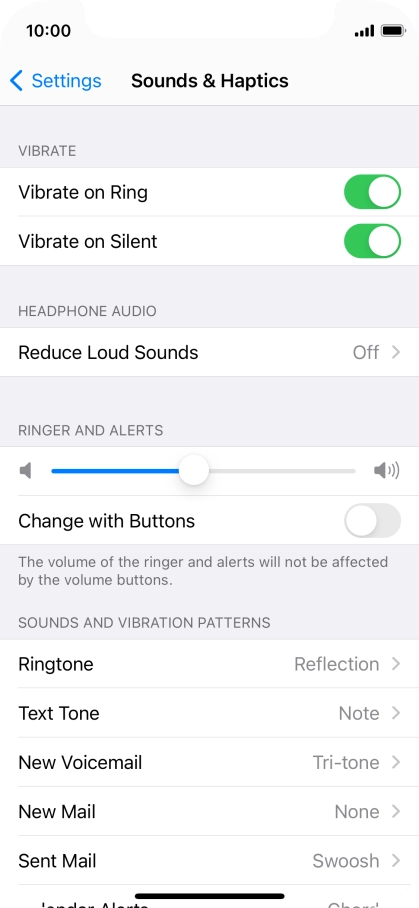 Press Ringtone.
