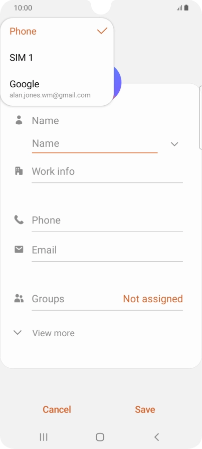 Press Phone.