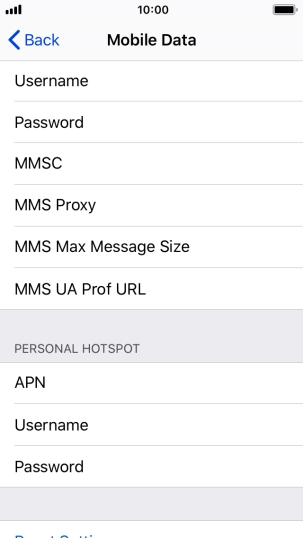 Press MMSC and key in http://www.vodafone.ie/mms.