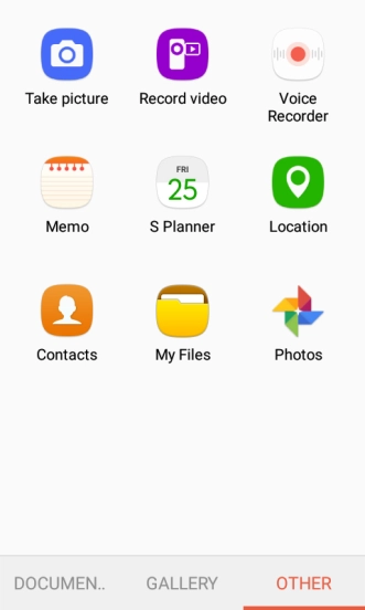 Press My Files and go to the required folder.