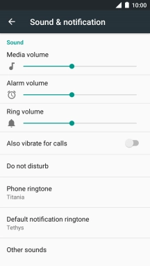 Press Phone ringtone.