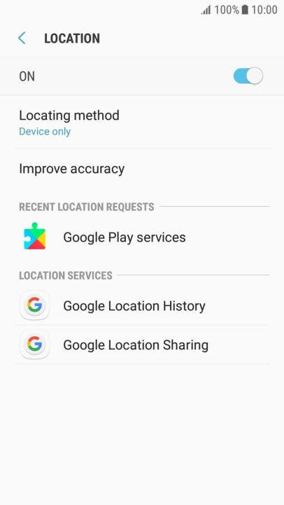 Press Locating method.