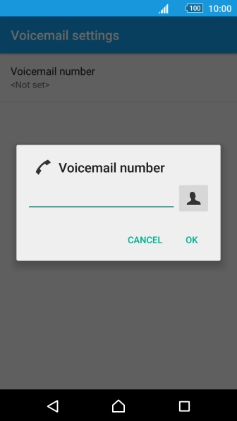 Key in (prefix) 5 (your phone number) and press OK.