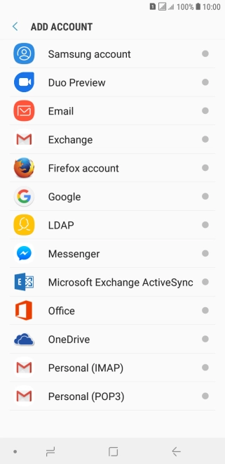 Press Google.
