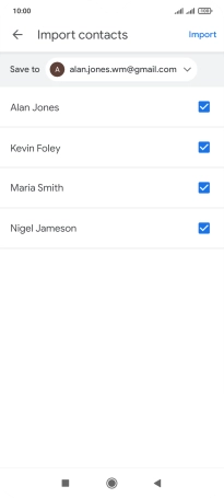 Press the drop down list next to 