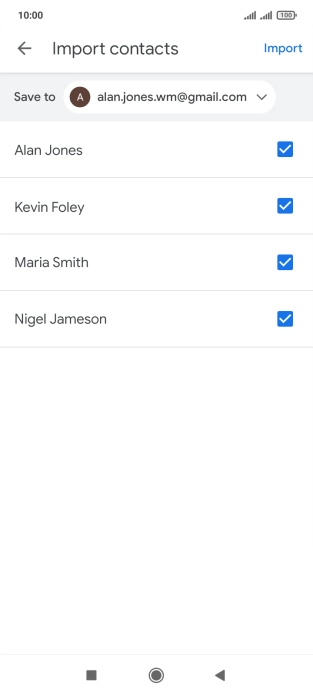 Press the drop down list next to 