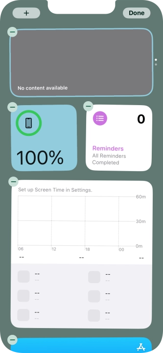 Press the add icon.