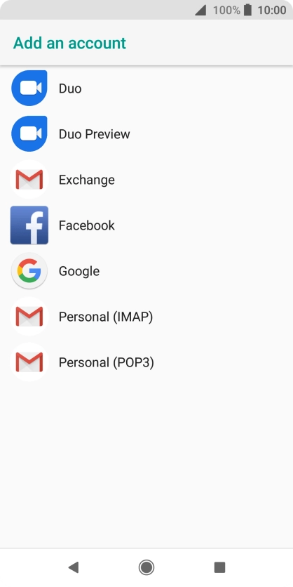 Press Personal (POP3).