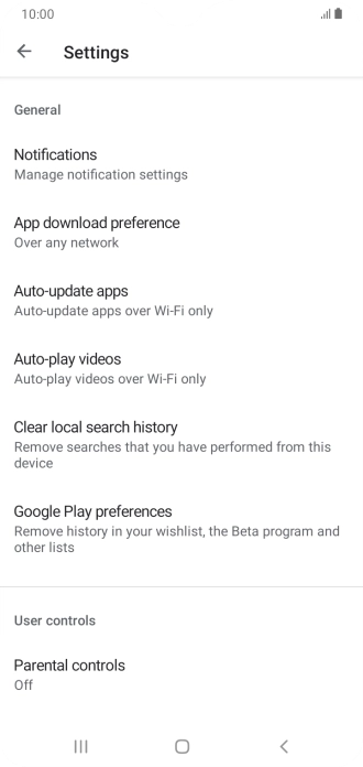 Press Auto-update apps.