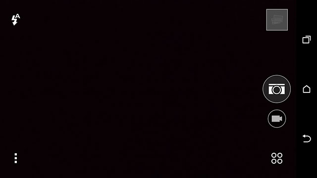 Press the home icon to return to the home screen.