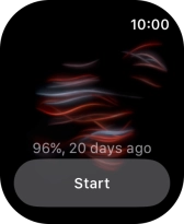 Press Start and wait a moment until the measurement is done.