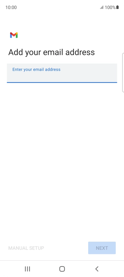 Press the field below 