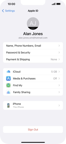 Slide your finger upwards starting from the bottom of the screen to return to the home screen.